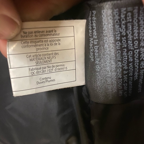 Mackage Coat - Picture 4 of 4